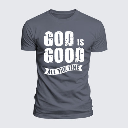Luxe Mercerized Cotton Tee - God Is Good All The Time