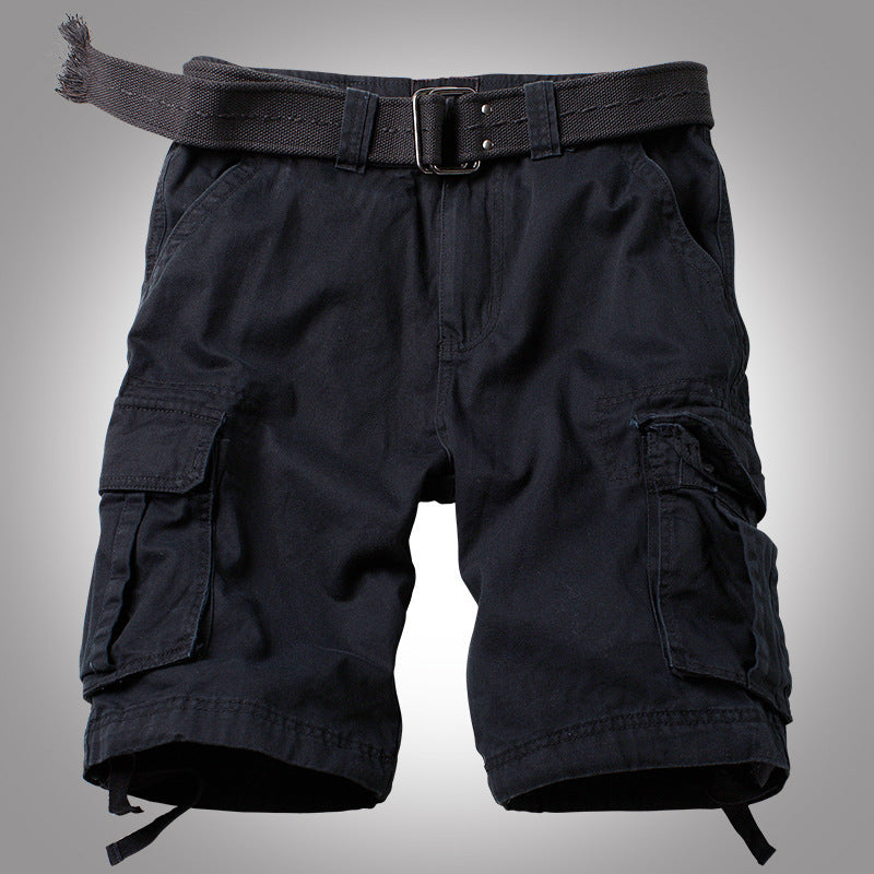 Casual Loose Camo Cotton Men's Shorts