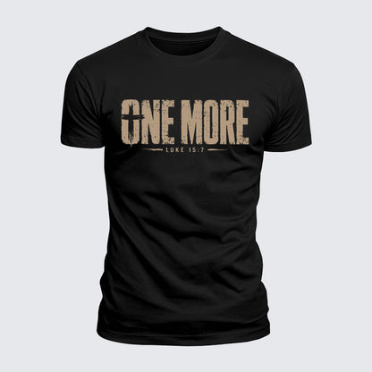 Luxe Mercerized Cotton Tee - One More Luke 15:7