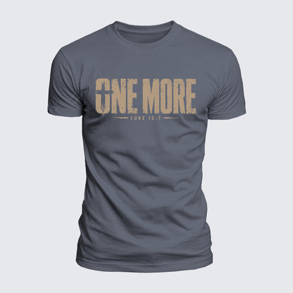Luxe Mercerized Cotton Tee - One More Luke 15:7