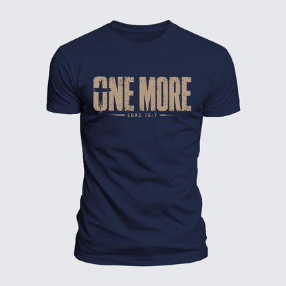 Luxe Mercerized Cotton Tee - One More Luke 15:7