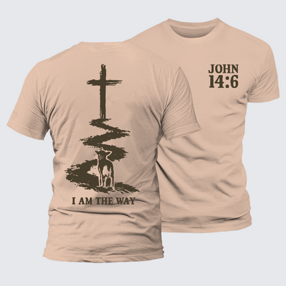Luxe Mercerized Cotton Tee - I Am The Way