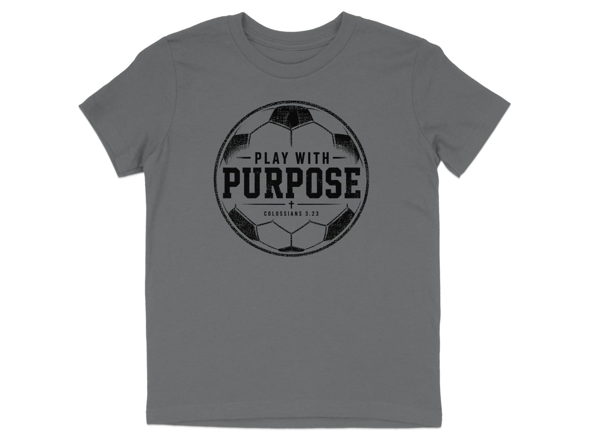 Play with Purpose - Soccer Youth T-Shirt