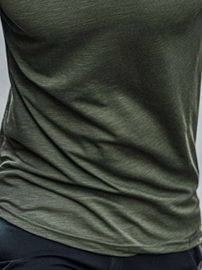 Men's Outdoor Sun Protection Breathable Cool Hooded Sun Protection Long Sleeve Top
