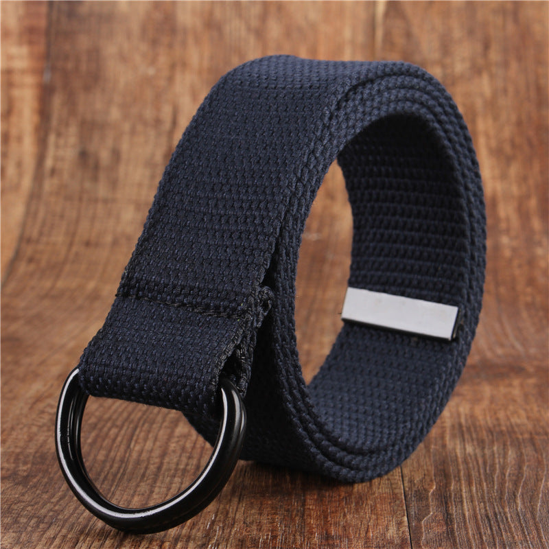 Manlyflex Double Buckle Canvas Simple Belt