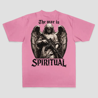The War Is Spiritual Printed Men's T-shirt
