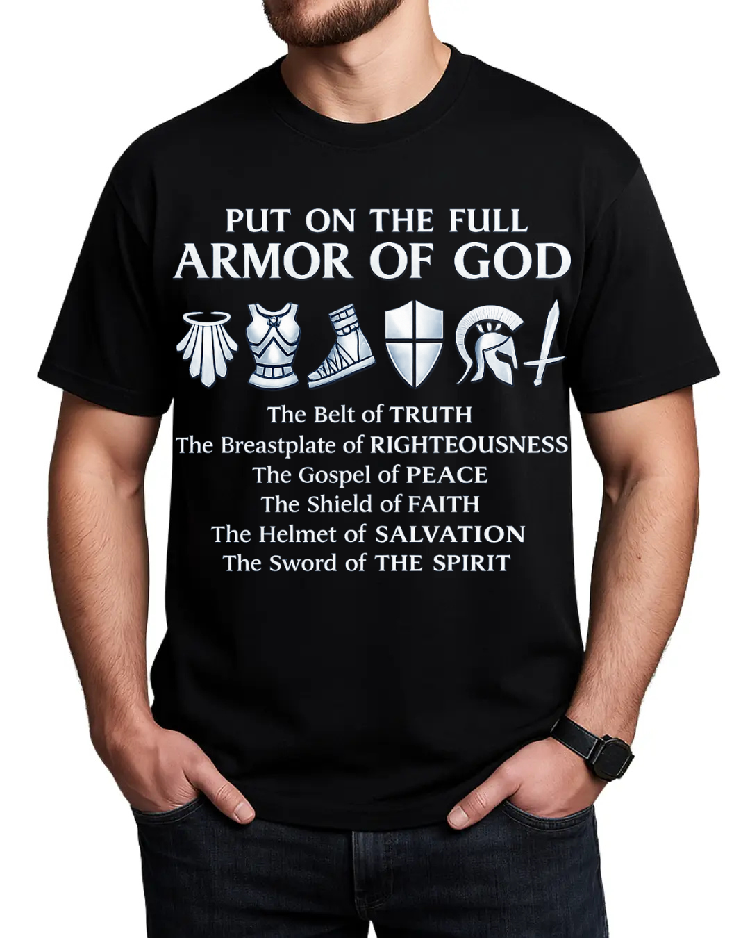 Put On The Full Armor Of God Unisex T-Shirt