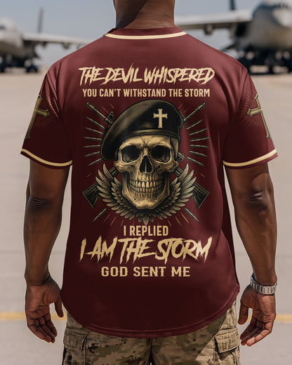 The Devil Whispered You Can't Withstand The Storm Jersey
