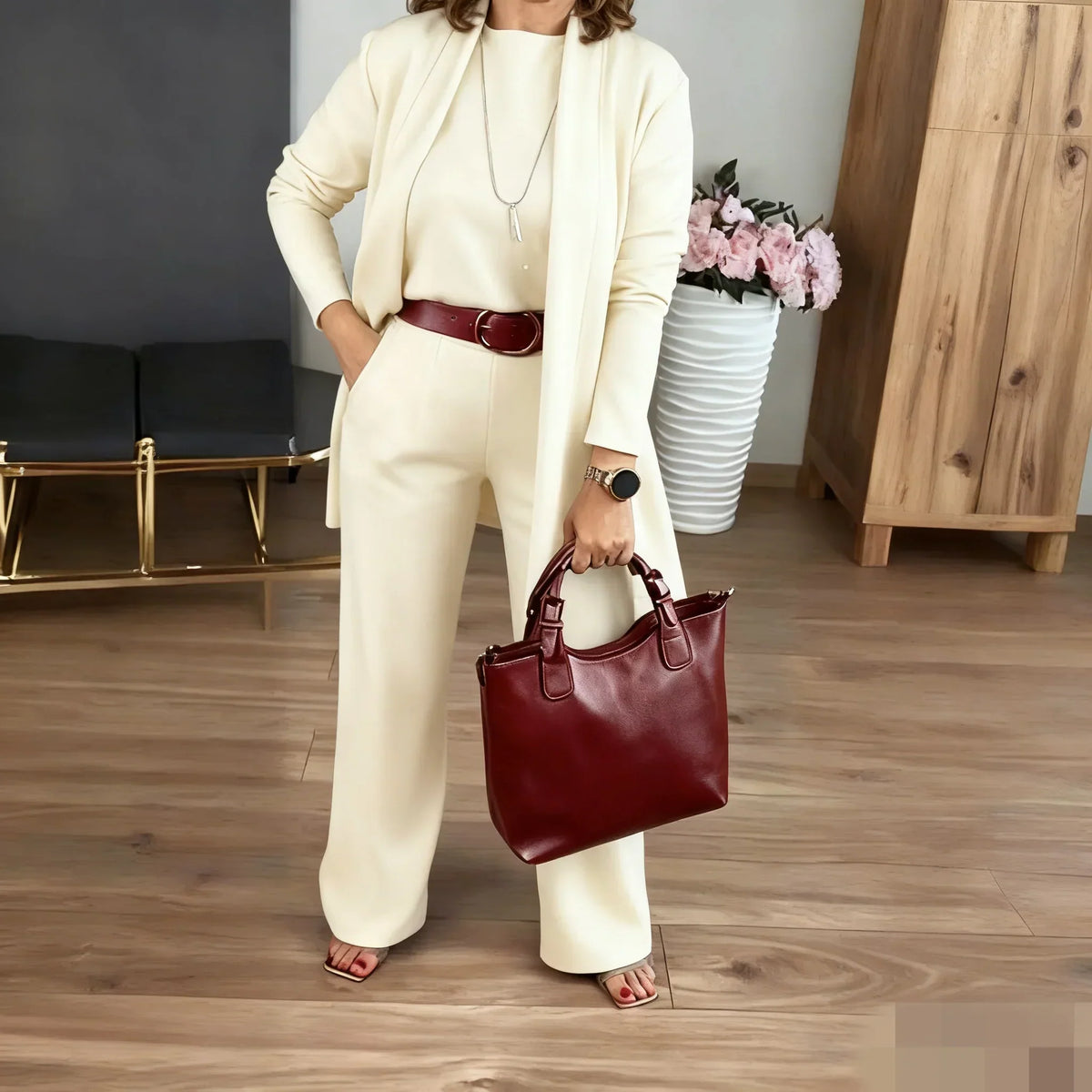 Women's 3-Piece Casual Lounge Set