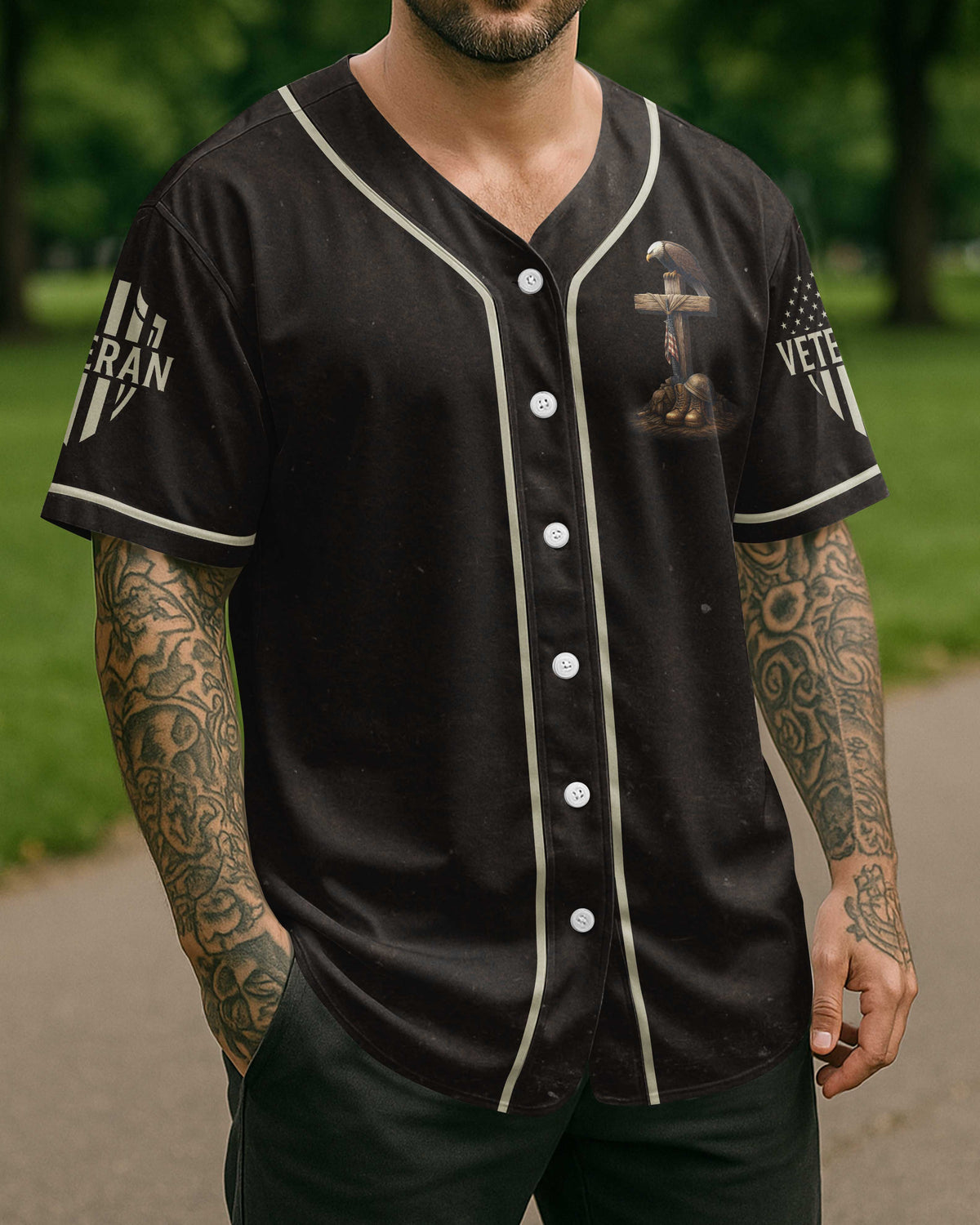 Veteran By Duty Christian By Choice Jersey