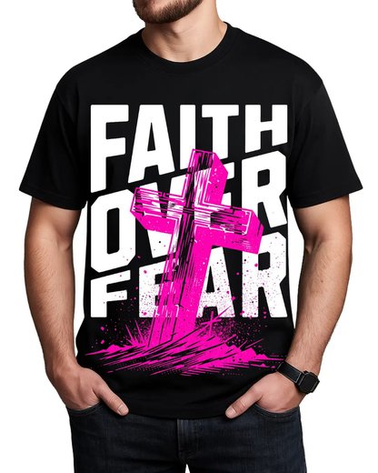 Faith over Fear, Christian T-Shirt
