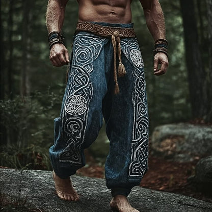 Men's Viking Style Celtic Knot Casual Sports Pants