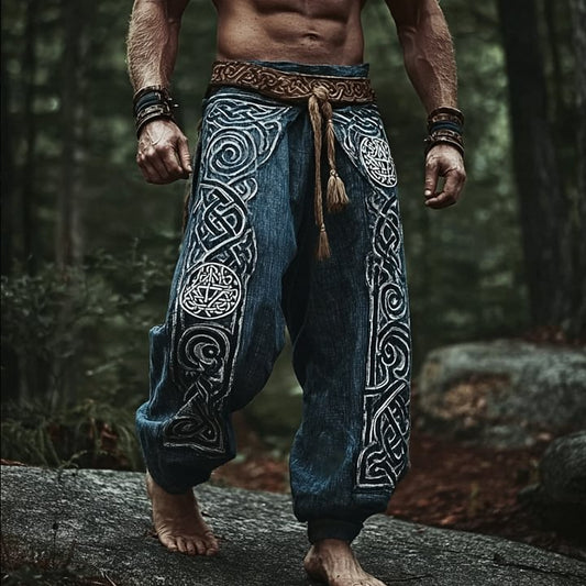 Men's Viking Style Celtic Knot Casual Sports Pants