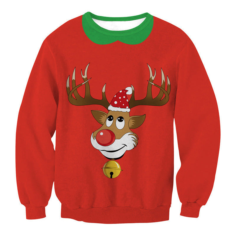 Unisex 3D Printed Christmas Sweatshirt