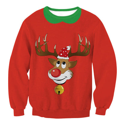 Unisex 3D Printed Christmas Sweatshirt