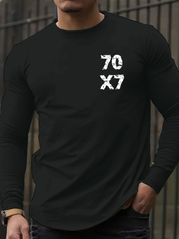 70×7 Jesus Long Sleeve T-Shirt