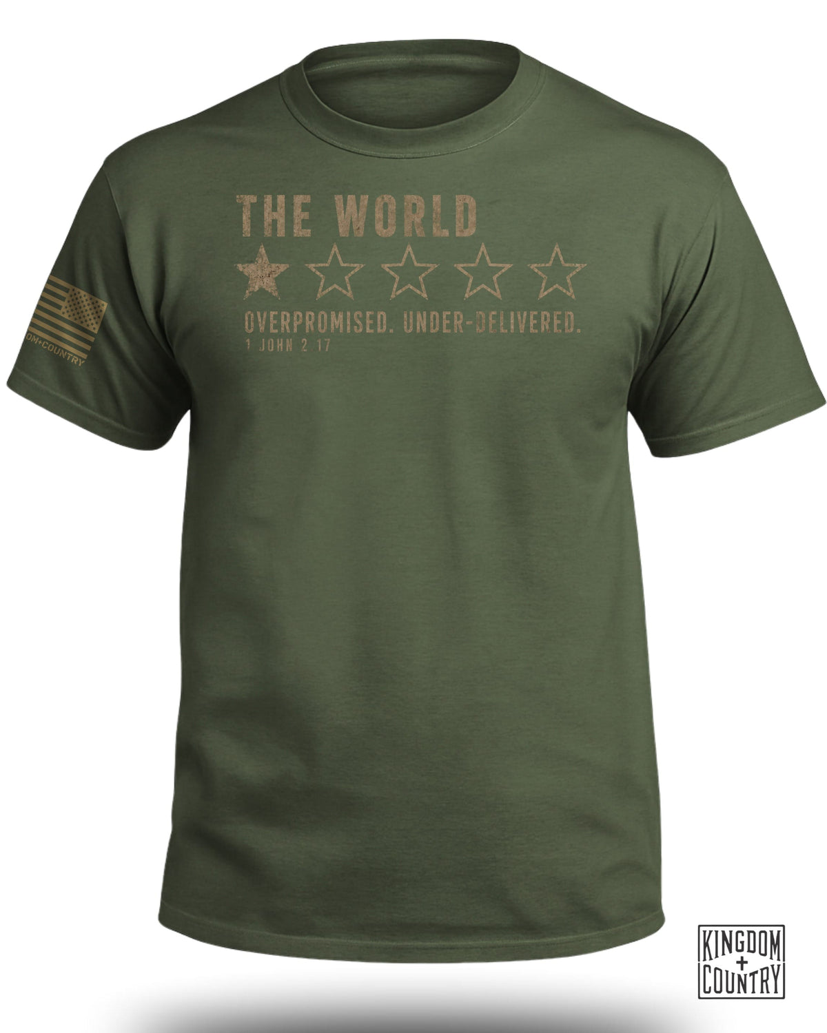 The World 1 Star Review T-Shirt
