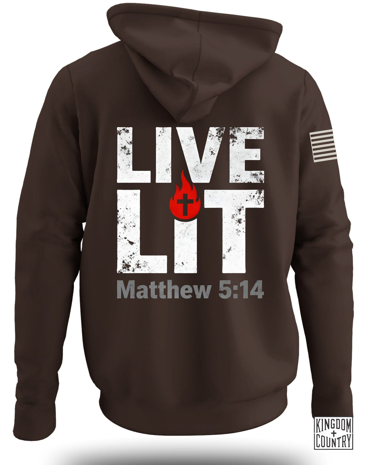 Live Lit Matthew 5:14 Hoodie