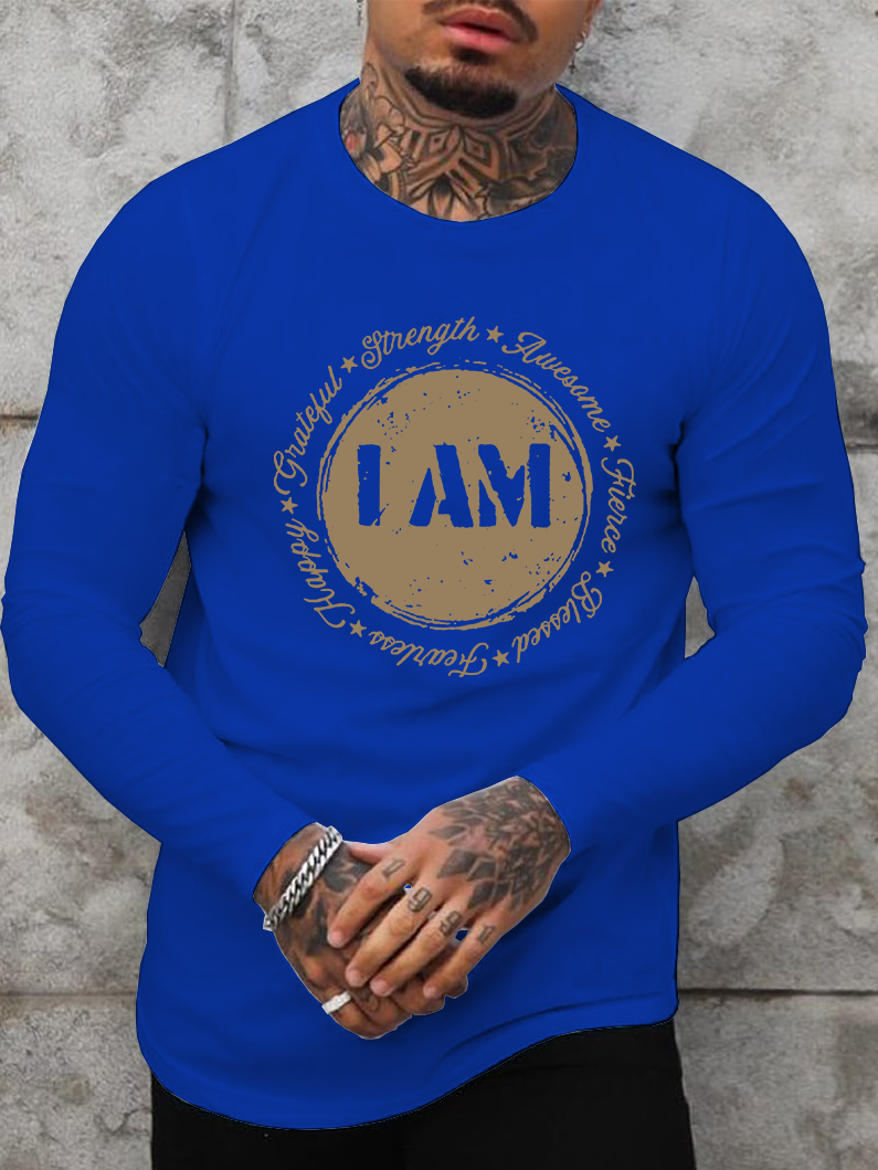 I Am Jesus God  Christian Cotton Long Sleeve T-Shirt