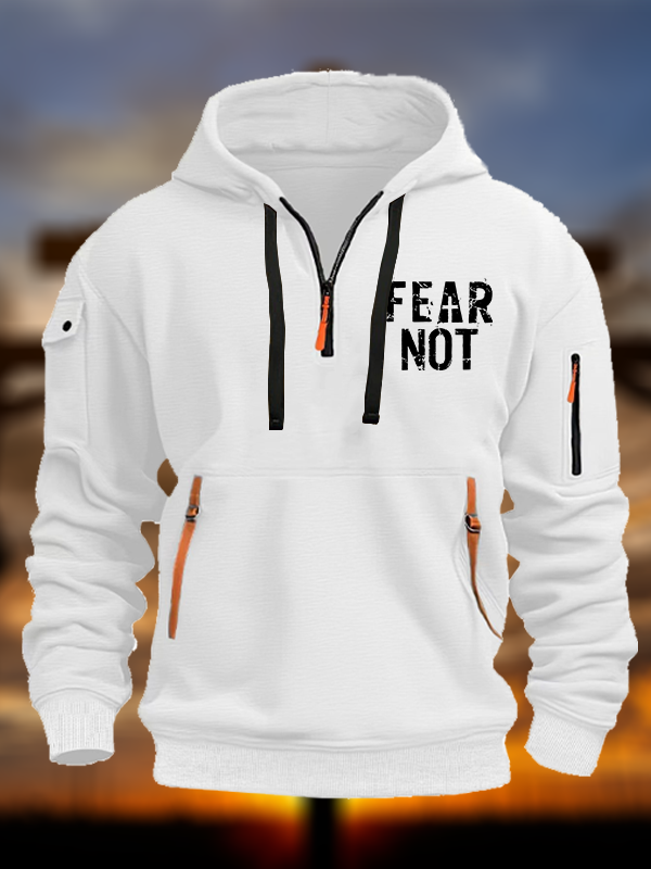 Fear Not Jesus God Christian Zipper Hoodies
