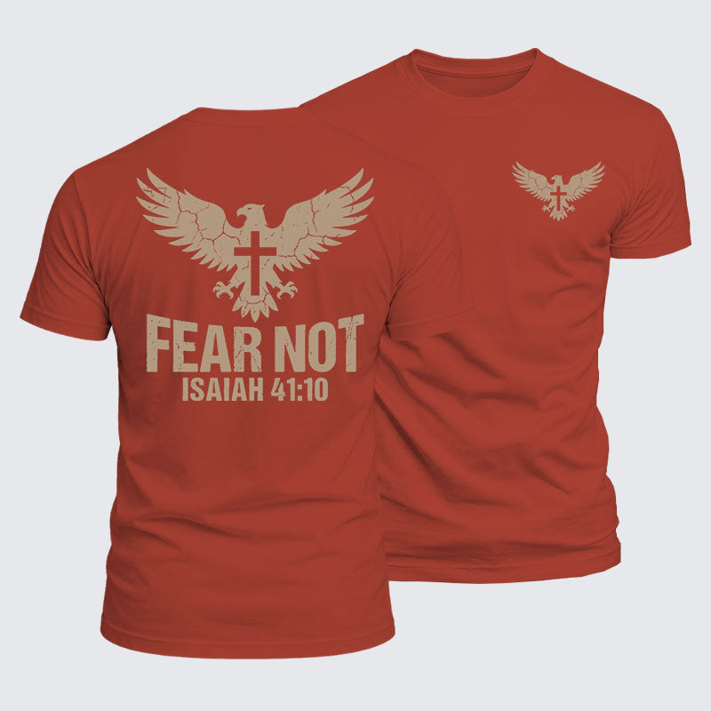 Luxe Mercerized Cotton Tee - Fear Not Isaiah 41:10