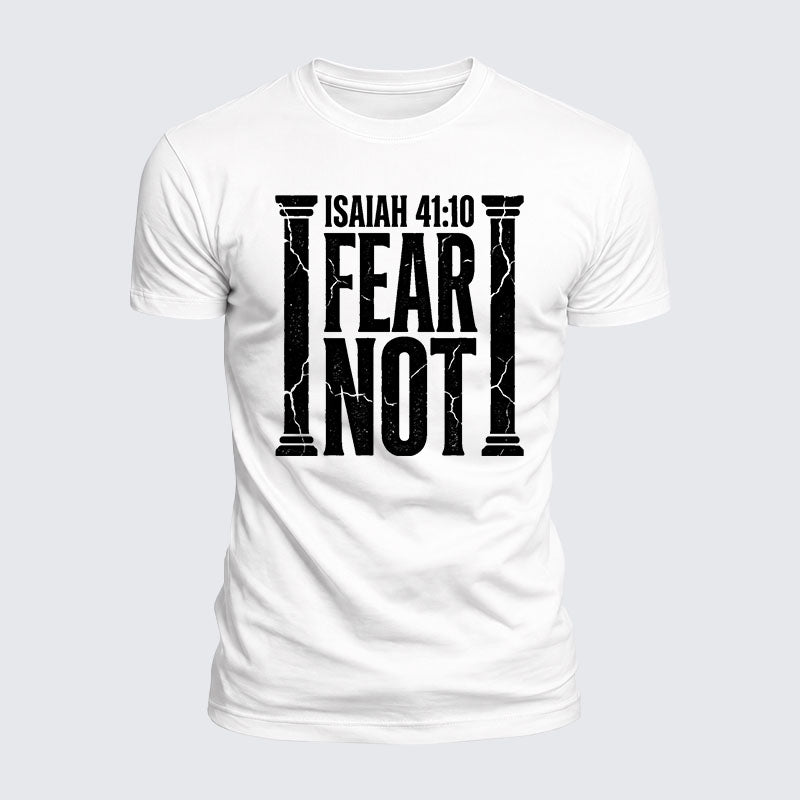 Luxe Mercerized Cotton Tee - Fear Not Isaiah 41:10