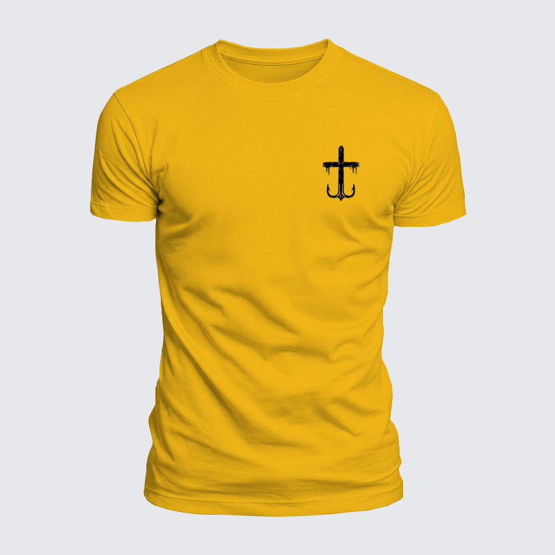 Luxe Mercerized Cotton Tee - Cross