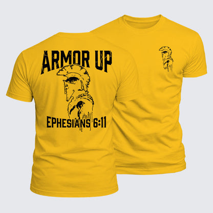 Luxe Mercerized Cotton Tee - Armor Up