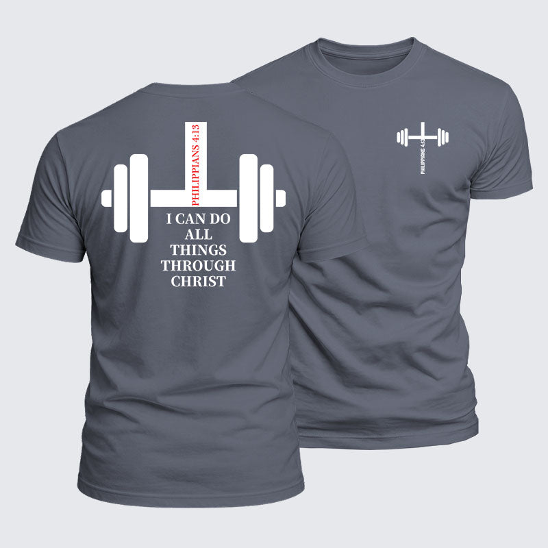 Luxe Mercerized Cotton Tee - Fitness Philippians 4 : 13