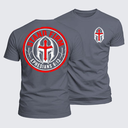 Luxe Mercerized Cotton Tee - Stand Firm