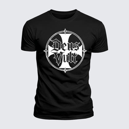 Luxe Mercerized Cotton Tee - Deus Vult