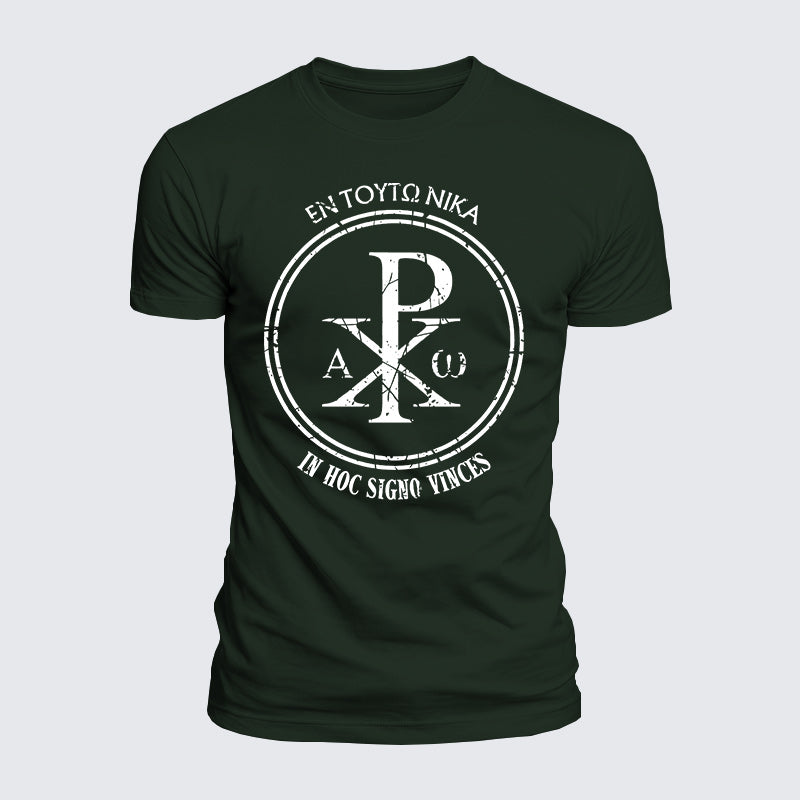 Luxe Mercerized Cotton Tee - In This Sign Conquer