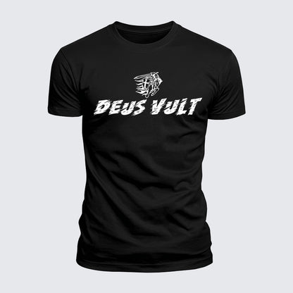 Luxe Mercerized Cotton Tee - Deus Vult