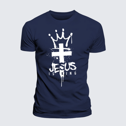 Luxe Mercerized Cotton Tee - Jesus Is King
