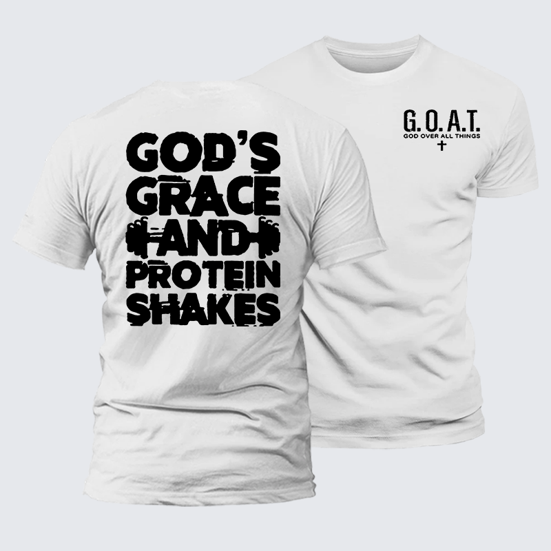 Luxe Mercerized Cotton Tee - Gym Faith