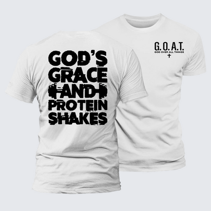 Luxe Mercerized Cotton Tee - Gym Faith