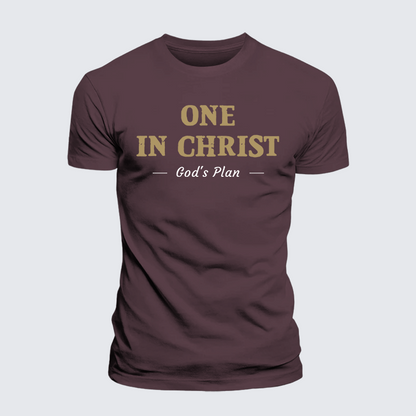Luxe Mercerized Cotton Tee - One In Christ