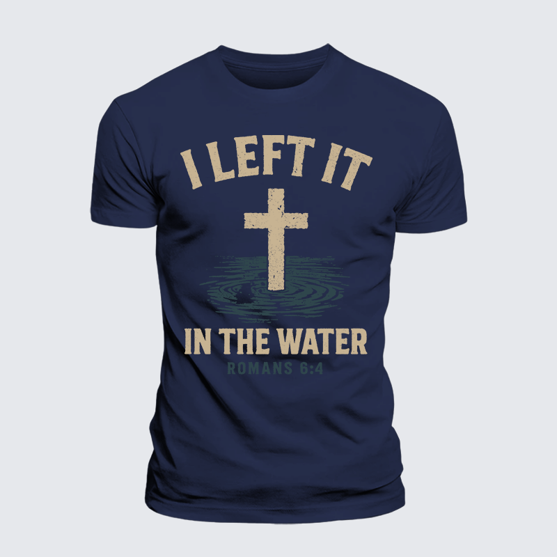 Luxe Mercerized Cotton Tee - I Left It In The Water