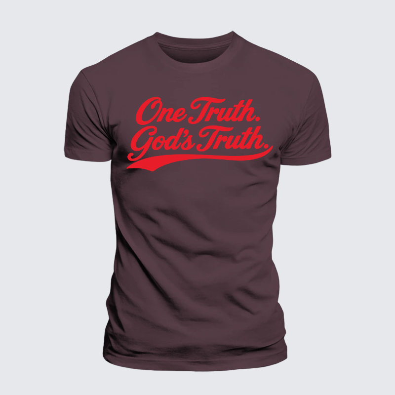 Luxe Mercerized Cotton Tee - One Truth God's Truth