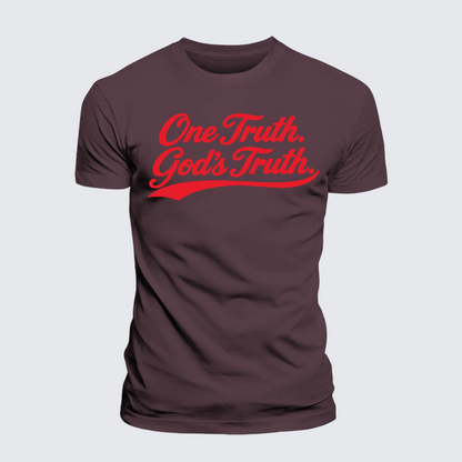 Luxe Mercerized Cotton Tee - One Truth God's Truth