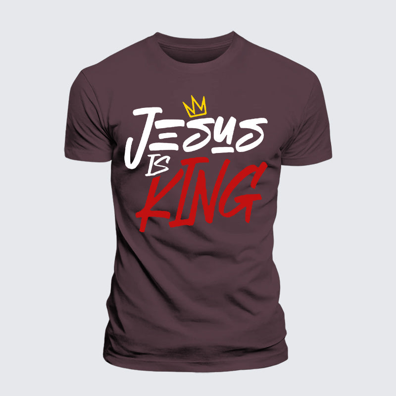 Luxe Mercerized Cotton Tee - Jesus Is King