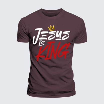Luxe Mercerized Cotton Tee - Jesus Is King