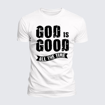 Luxe Mercerized Cotton Tee - God Is Good All The Time