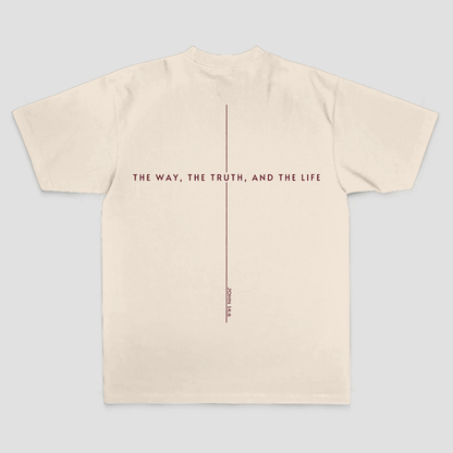 The Way The Truth And The Life Printed Men's T-shirt