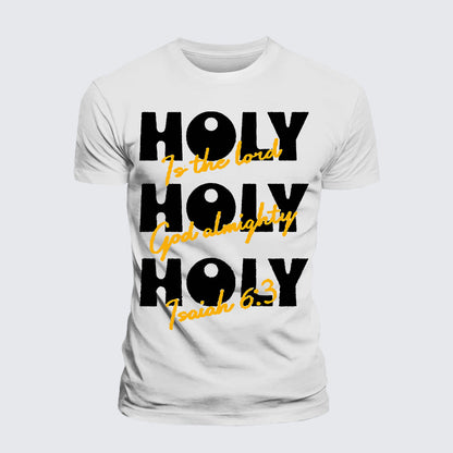 Luxe Mercerized Cotton Tee - Holy Holy Holy