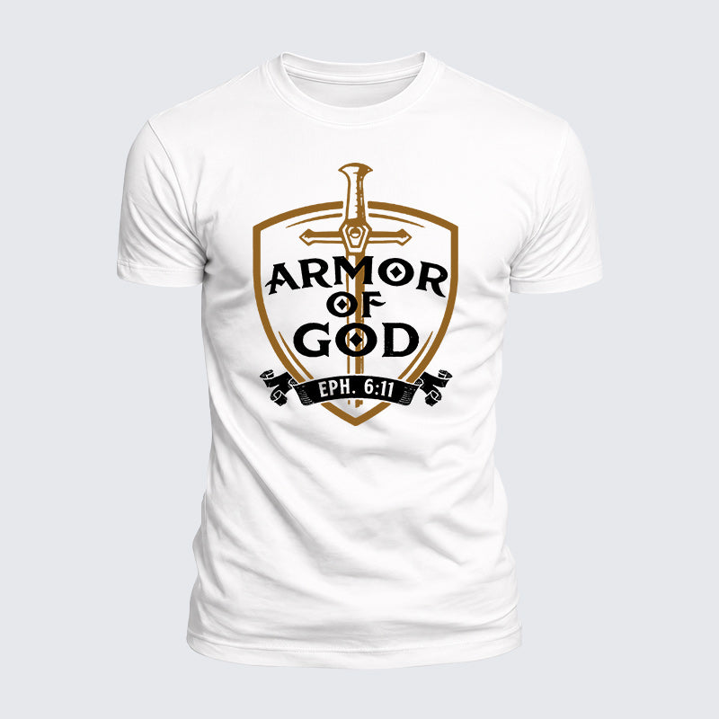 Luxe Mercerized Cotton Tee - Armor Of God