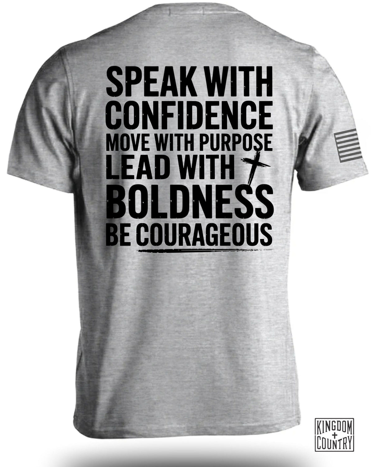 Confidence-Purpose-Boldness-Courage T-Shirt