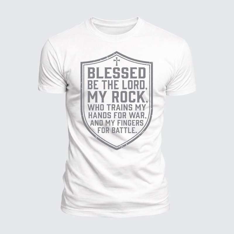 Luxe Mercerized Cotton Tee - Blessed Be The Lord