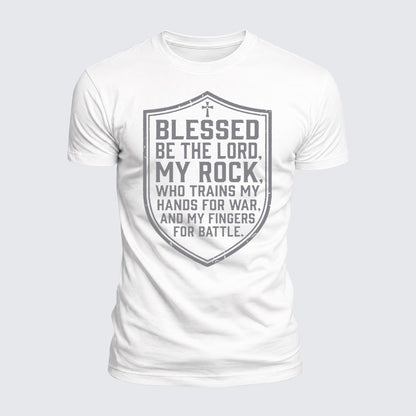 Luxe Mercerized Cotton Tee - Blessed Be The Lord