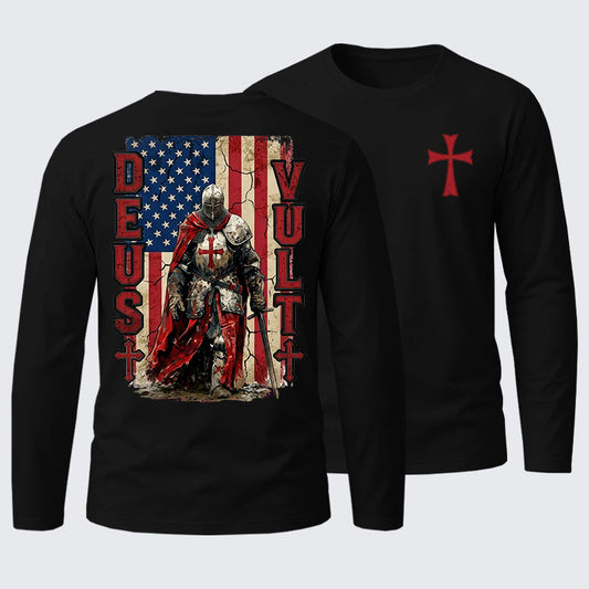 Fear No Evil Cotton Long Sleeve T-Shirt